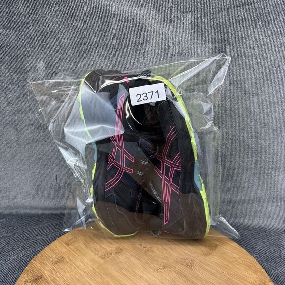 ASICS Gel-Venture 9 Shoes Womens Size 8.5 Black Pink Trail Running 1012B313 - Picture 10 of 10